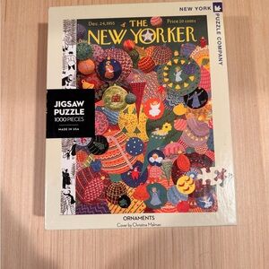 The New Yorker 1000-Piece Jigsaw Puzzle - Colorful Design